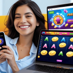 Ilustrasi Pemain Memilih Situs Gacor Terpercaya dengan Ikon Keamanan