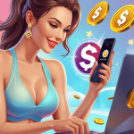 Smartphone scan QRIS untuk deposit di situs slot